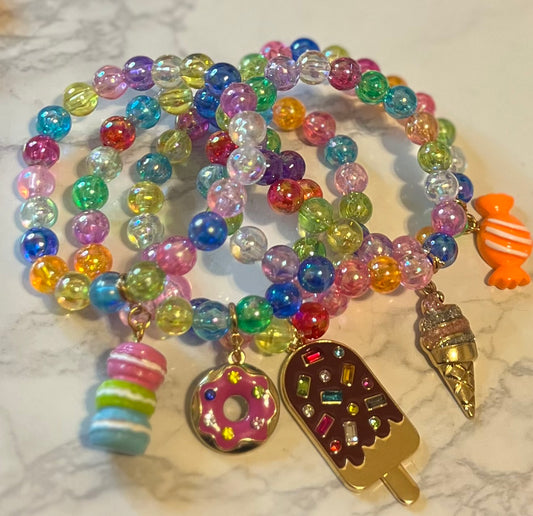 Colorful Little girl Bracelet set